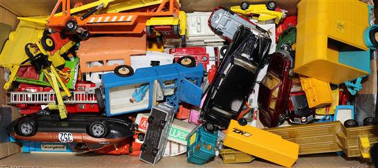 A box of toy cars